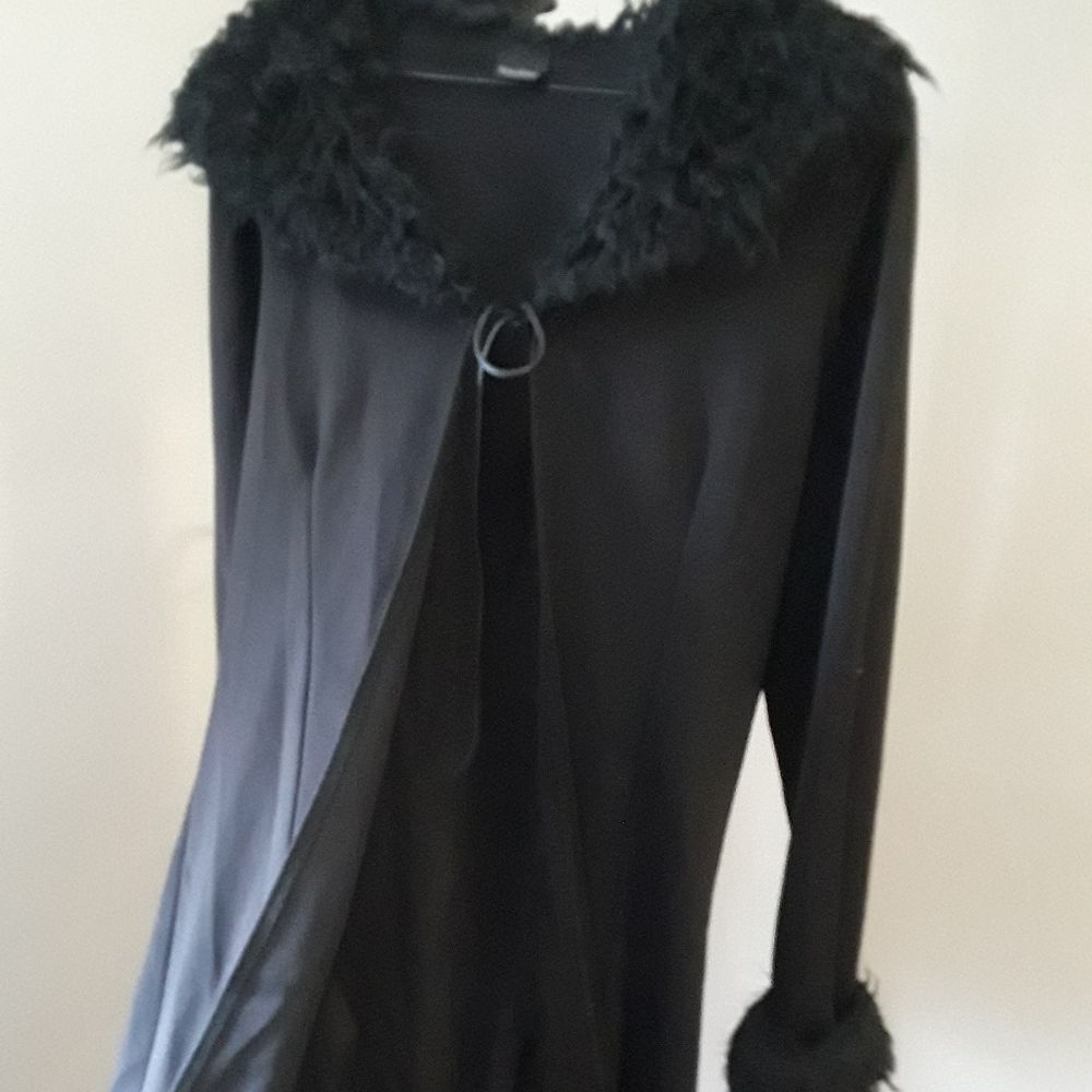 Rare Gothic long trench overcoat